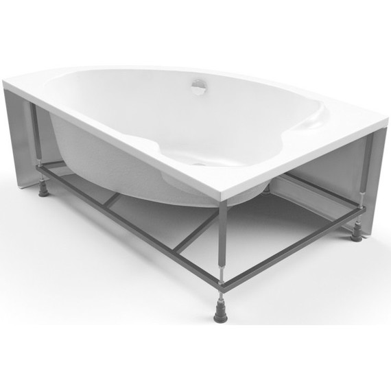 Ванна акриловая Cersanit Kaliope L 153x100 см, Размер - мм: 1530х1000 - фото 7