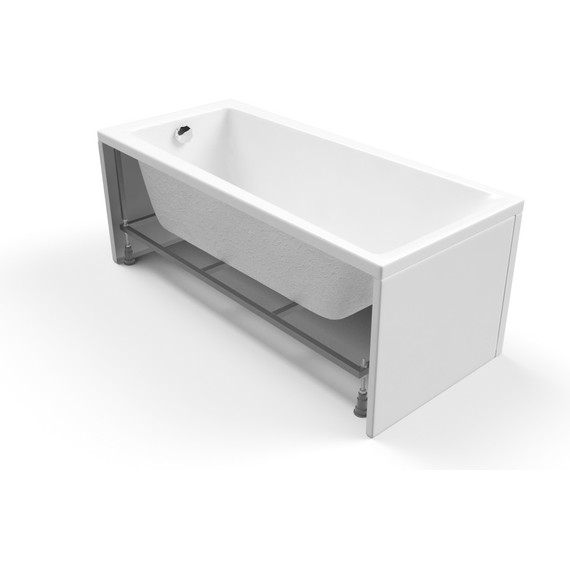 Ванна акриловая Cersanit Lorena 160x70 см, Размер - мм: 1600х700 - фото 6