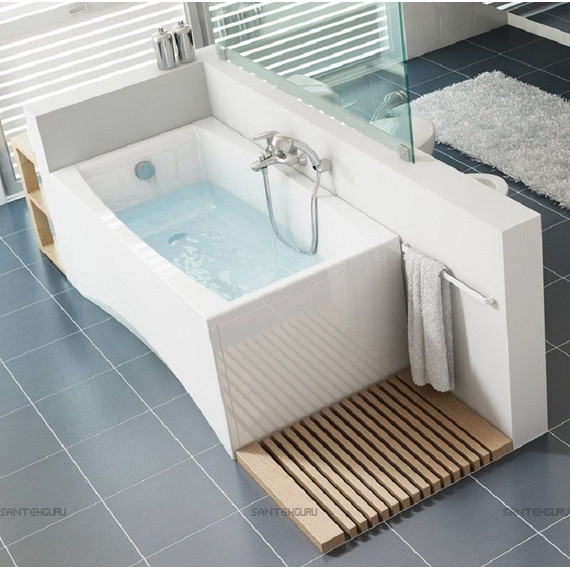Ванна акриловая Cersanit Virgo 180x80 см, Размер - мм: 1800х800 - фото 10