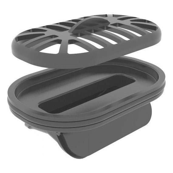 Трап Pestan (BETTOSERB) Confluo Frameless Line 55 см 13701230, хром матовый (под плитку) - фото 5