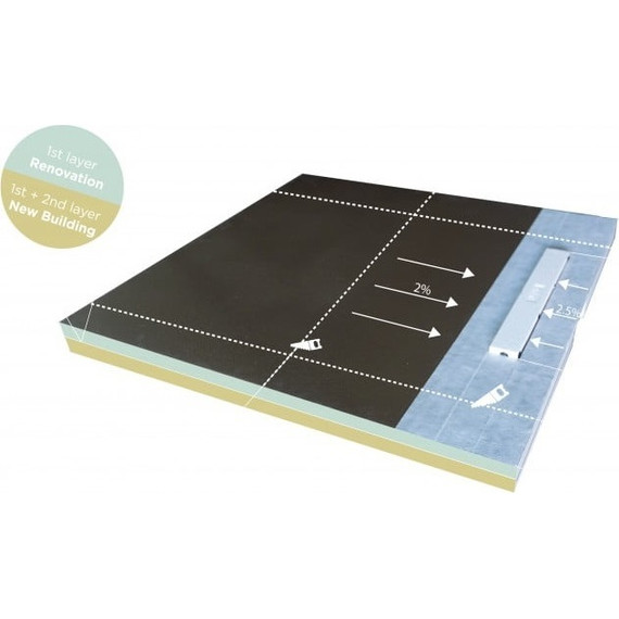 Душевой трап с поддоном Pestan (BETTOSERB) Confluo Frameless Line 55 см 40007822SS, хром матовый (под плитку) - фото 8