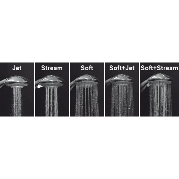 Набор смесителей 5 в 1 для ванны Ravak Set Rosa 70508017 - фото 10