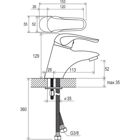 Набор смесителей 5 в 1 для ванны Ravak Set Rosa 70508017 - фото 16