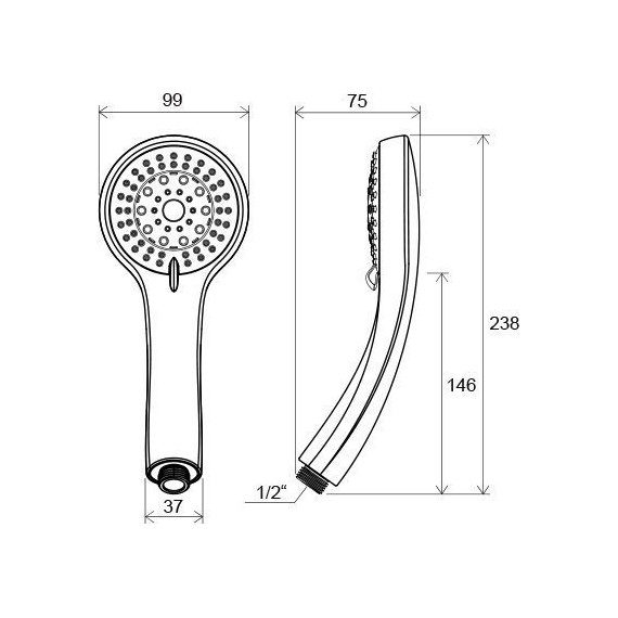 Набор смесителей 5 в 1 для ванны Ravak Set Rosa 70508017 - фото 18