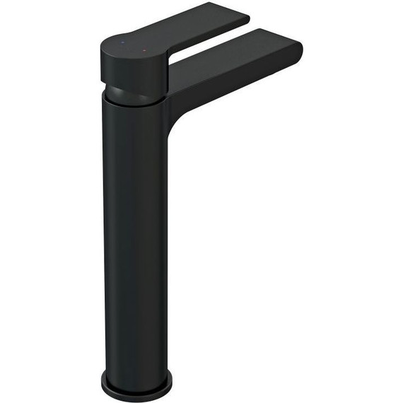 Смеситель для раковины высокий Cersanit Brasko Black А63111, черный, Цвет производителя: чёрный - фото 6