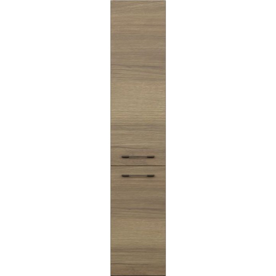 Пенал подвесной Cersanit Lara 30 см A63417, универсальный, орех - фото 7