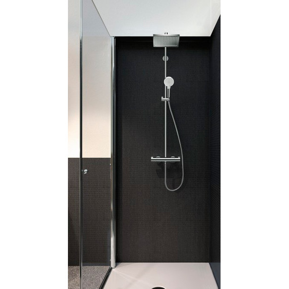 Душевая стойка Hansgrohe Crometta E 240 1jet Showerpipe 27271000 - фото 3