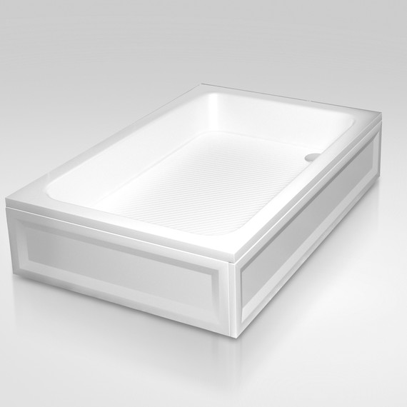 Поддон акриловый RGW Acrylic B/CL-S 120x80 см 16180282-51 - фото 