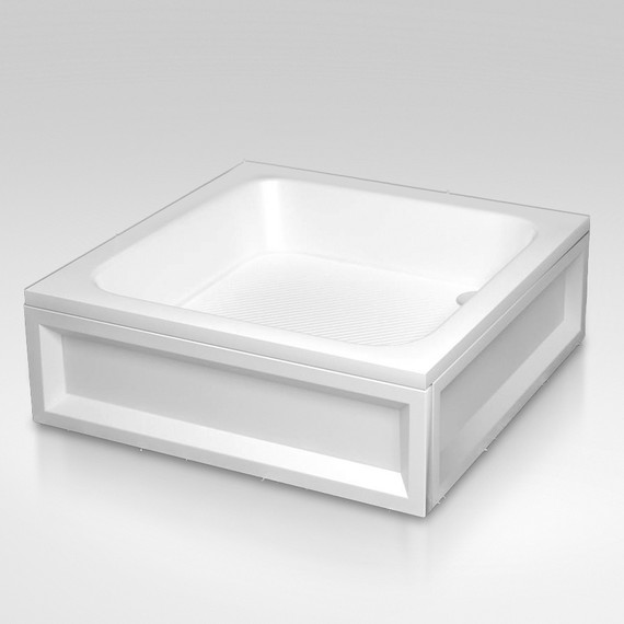 Поддон акриловый RGW Acrylic B/CL-S-A 90x90 см 16180199-51 - фото 