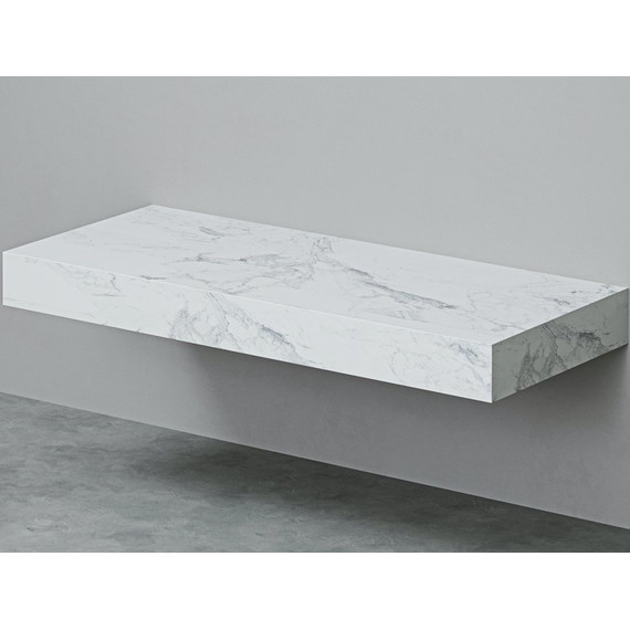 Столешница Velvex Unit 120 см st.UNI.120-630, белый мрамор - фото 