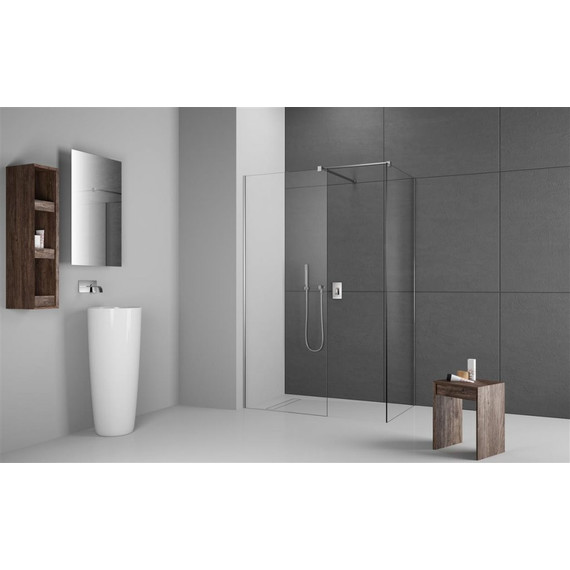 Душевое ограждение Radaway Modo New III 110x70 см (стекло 8 мм), хром/прозрачное - фото 2