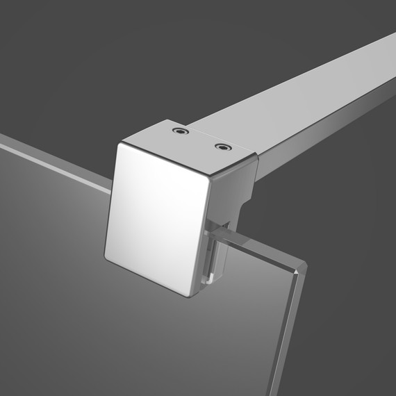 Душевое ограждение Radaway Euphoria Walk-in VI 130x90 см (стекло 8 мм), хром/прозрачное - фото 3