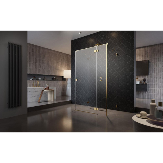 Душевое ограждение Radaway Essenza Pro Gold KDJ+S 120x70 см R, золото/прозрачное - фото 2