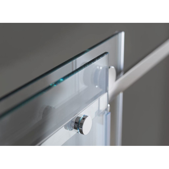 Душевое ограждение Kolpa-San Dorsa TK 140x90 см (стекло 8 мм), хром/прозрачное - фото 8