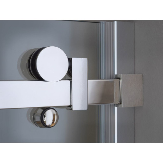 Душевое ограждение Kolpa-San Dorsa TK 140x80 см (стекло 8 мм), хром/прозрачное - фото 7