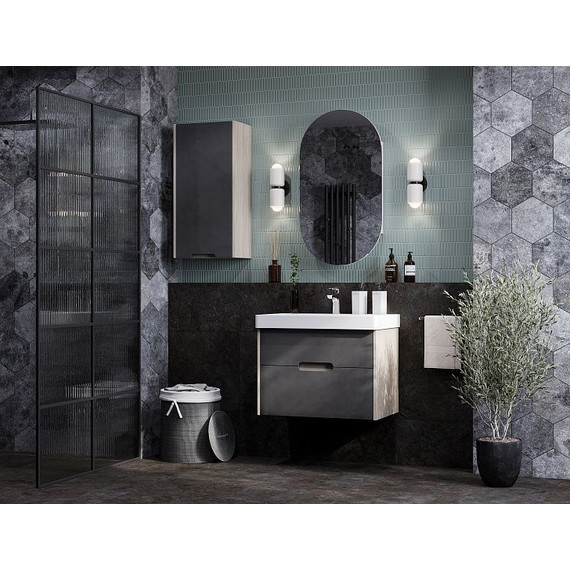 Зеркало-шкаф Акватон Оливия 43 см 1A254502OL010, белый - фото 5