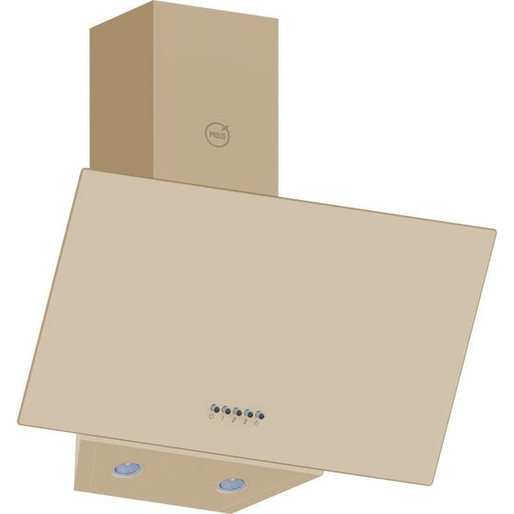 Вытяжка MBS Alpinia 150 glass ivory (слоновая кость стекло) - фото 