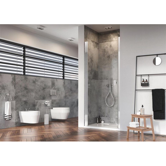 Душевая дверь Radaway Nes 8 DWJ I 70 см 10076070-01-01L (стекло 8 мм), хром/прозрачное - фото 2