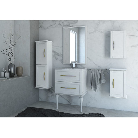 Пенал подвесной Cezares Tiffany 40 см 54963, Bianco opaco - фото 3