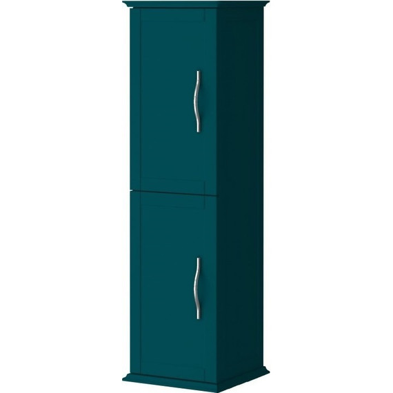 Пенал подвесной Cezares Tiffany 40 см 54965, Blu Petrolio - фото 