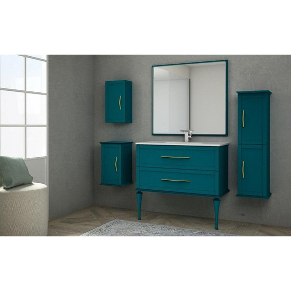 Зеркало Cezares Tiffany Led 98 см 45048, Blu Petrolio - фото 4