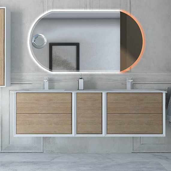 Зеркало Cezares Led 120 см 45030 - фото 3