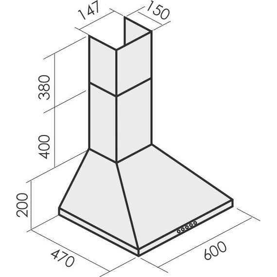 Вытяжка MBS Gerbera 160 ivory - фото 2