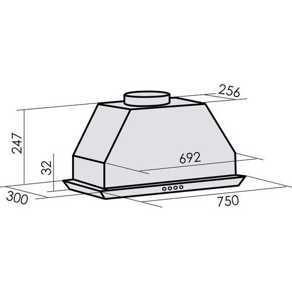 Вытяжка MBS Lobivia 190 inox - фото 2