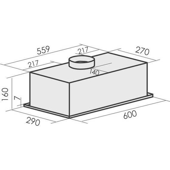 Вытяжка MBS Monstera 160 black - фото 2