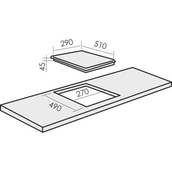Электрическая варочная поверхность MBS PE-305BL Domino - фото 2