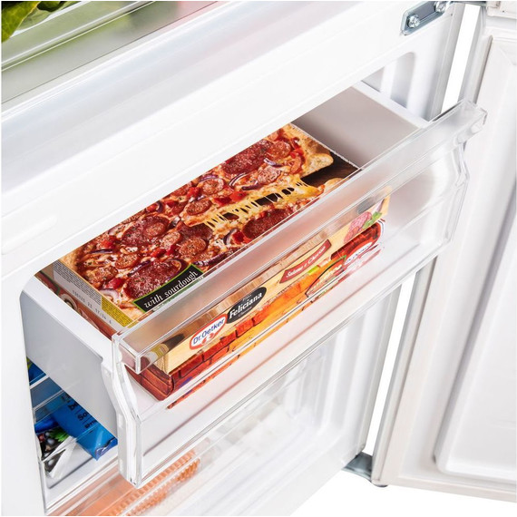 Двухкамерный холодильник Maunfeld MFF176SFW - фото 8