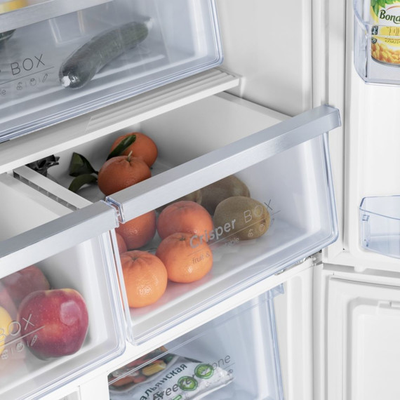 Холодильник Side by Side Maunfeld MFF181NFW - фото 7