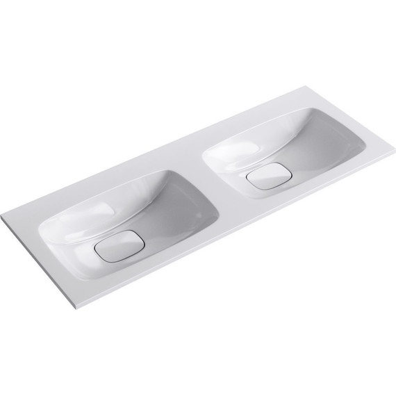 Тумба подвесная с раковиной Aqwella Accent 120 см ACC0112DZ, дуб золотой, Цвет фасада: светлое дерево - фото 8