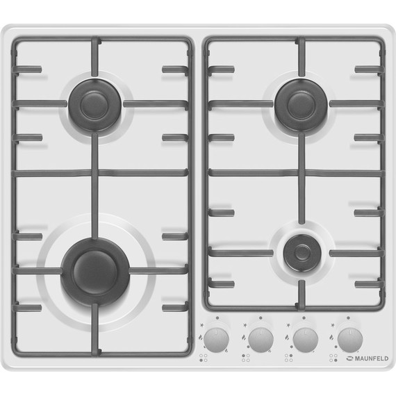 Газовая варочная поверхность Maunfeld EGHE.64.3STS-EW - фото 2