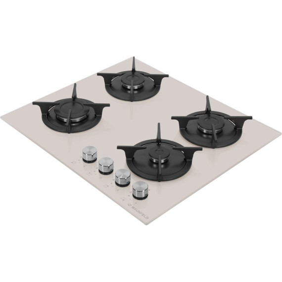 Газовая варочная поверхность Maunfeld EGHG.64.1CBG/G (бежевое стекло) - фото 4