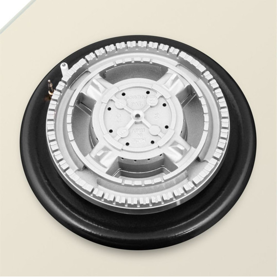 Газовая варочная поверхность Maunfeld EGHG.64.43CBG/G (бежевое стекло) - фото 9