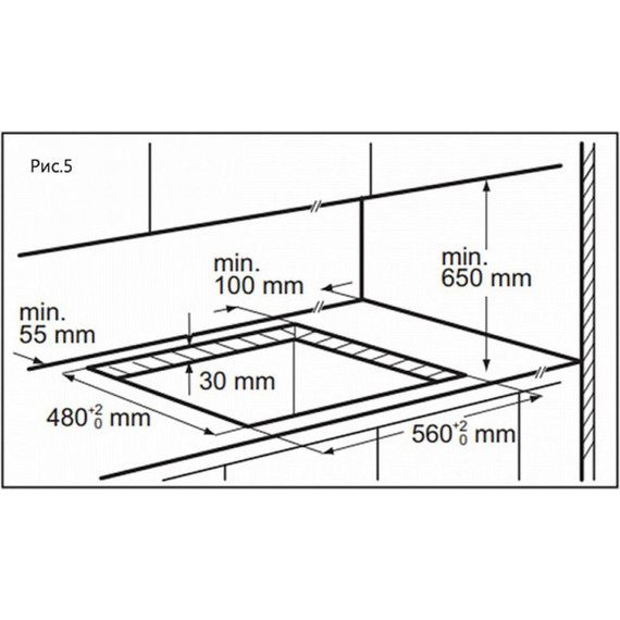 Газовая варочная поверхность Maunfeld EGHG.64.63CB/G (чёрное стекло) - фото 20