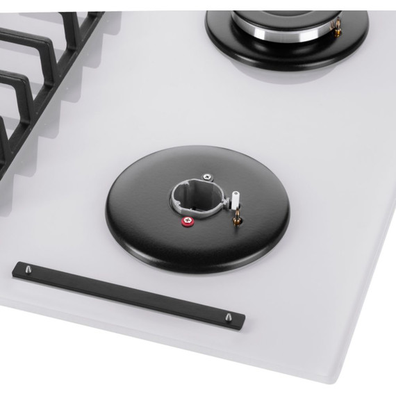 Газовая варочная поверхность Maunfeld EGHG.64.63CW/G (белое стекло) - фото 9