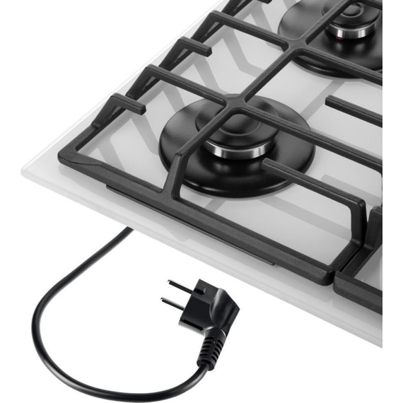 Газовая варочная поверхность Maunfeld EGHG.64.6CW/G (белое стекло) - фото 15