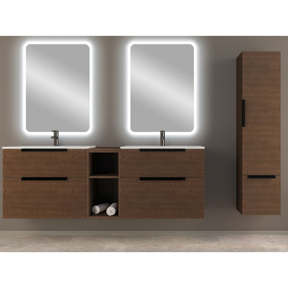 Пенал подвесной Cezares Urban 35 см 55182, Frassino scuro - фото 4