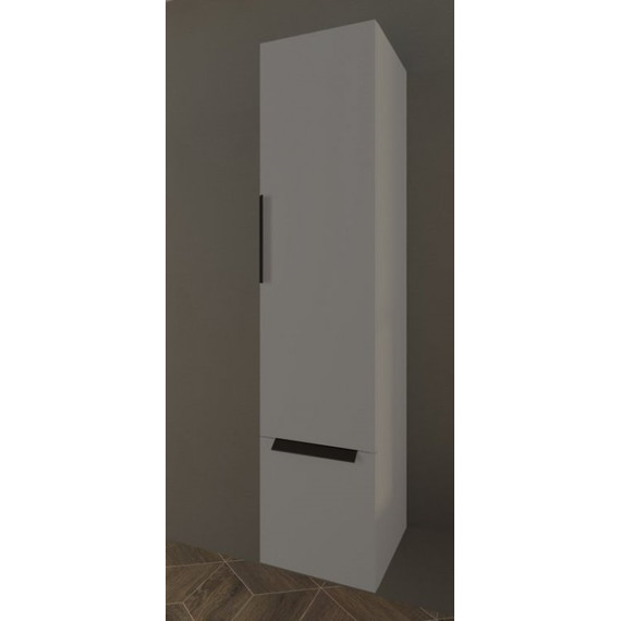 Пенал подвесной Cezares Urban 35 см 55184, Grigio opaco - фото 2