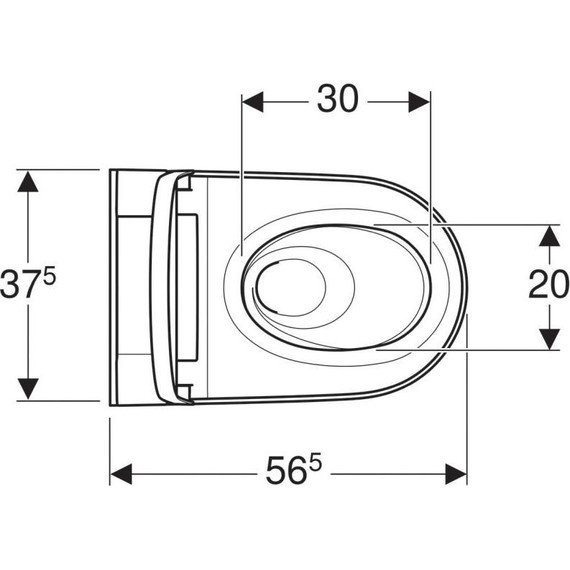 Унитаз-биде подвесной безободковый Geberit AquaClean Sela 146.224.11.1 с крышкой микролифт (панель - белая) - фото 12