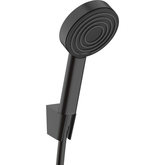Душевой гарнитур Hansgrohe Pulsify 105 1jet 24301670, черный матовый - фото 