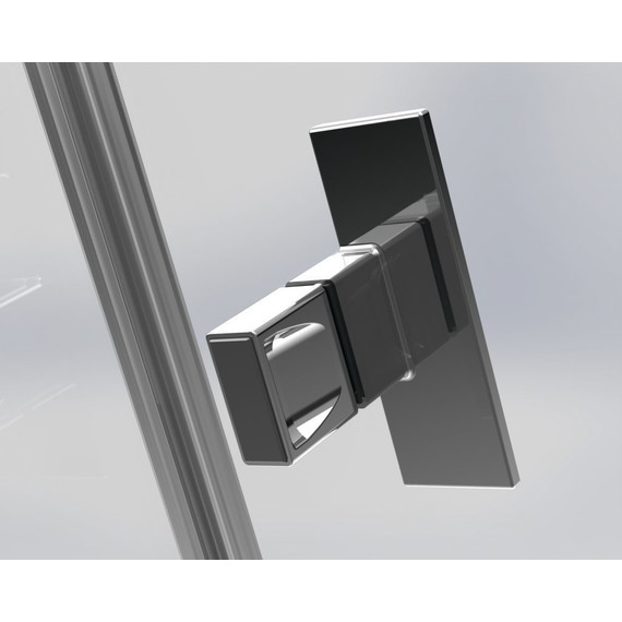 Душевая дверь Radaway Nes 8 DWD II 180 см W3 (стекло 8 мм), хром/прозрачное - фото 4