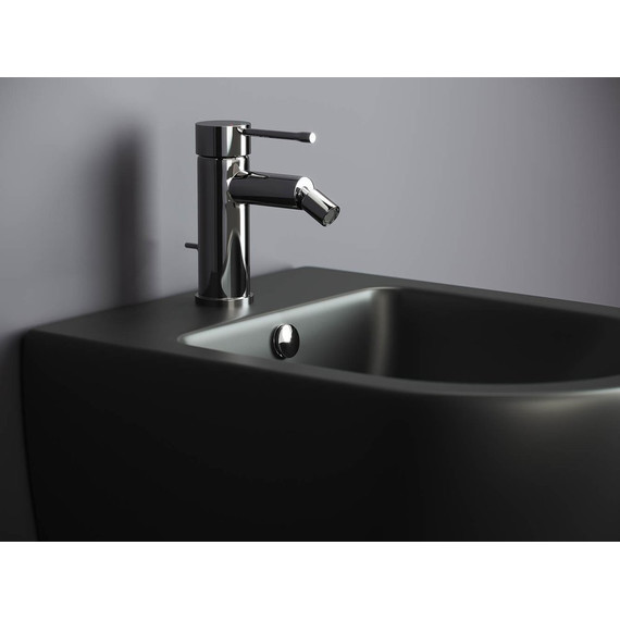 Биде подвесное Ceramicanova Metropol CN4003MB, черный матовый - фото 7