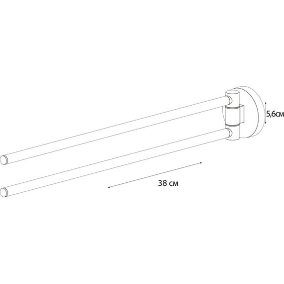 Держатель для полотенца Fixsen Hotel FX-31002A - фото 4