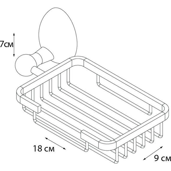 Мыльница Fixsen Briz GR-3009 - фото 3