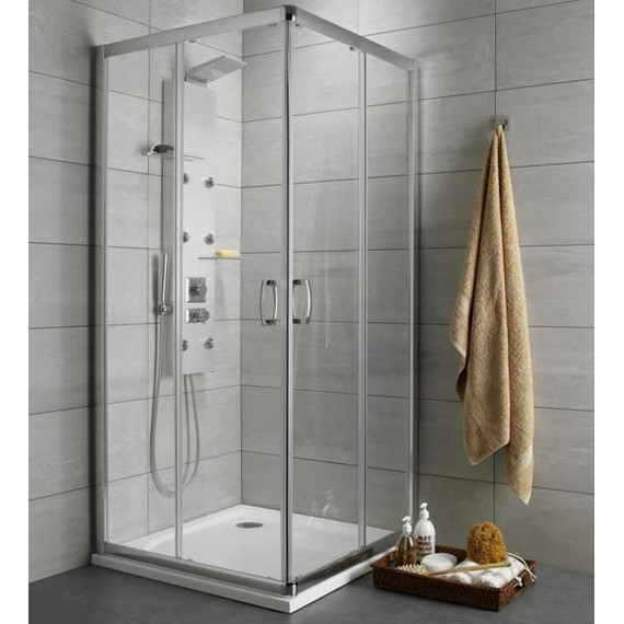Душевое ограждение Radaway Premium Plus D 75x90 см 30433-01-01N, хром/прозрачное - фото 