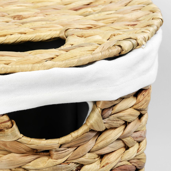 Корзина для белья WasserKraft Dill WB-610-L, цвет светло-коричневый - фото 5