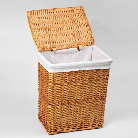 Корзина для белья WasserKraft Ammer 46 см WB-370-L, цвет светло-коричневый - фото 3